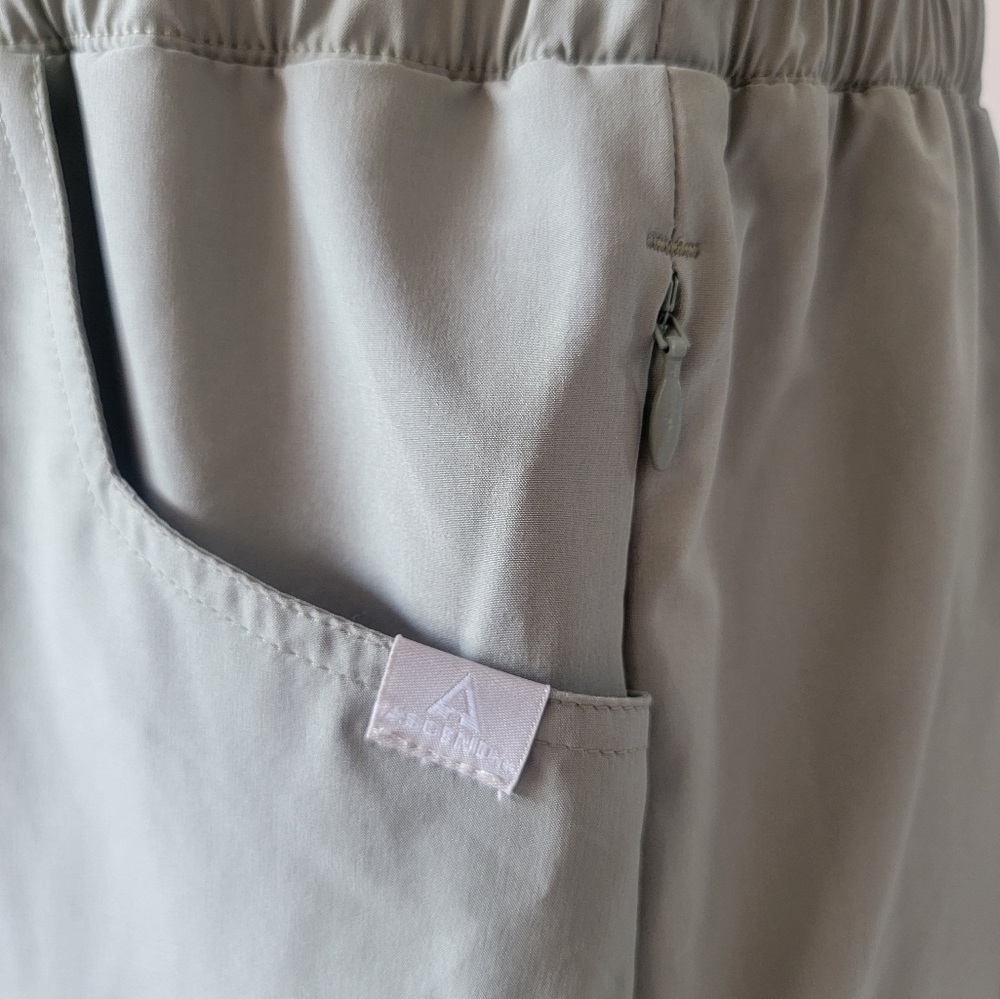 Ascend Stretch Woven Dress for Ladies - Seagrass Outdoor Dress - PSmall.. - Picture 7 of 16